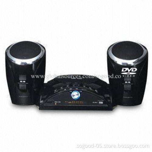 DVD Player, Compatible with DVD, DVD-R, DVD-RW, DVD + RW, DVCD, CD, CD, CD-R, CD-RW and CD-G